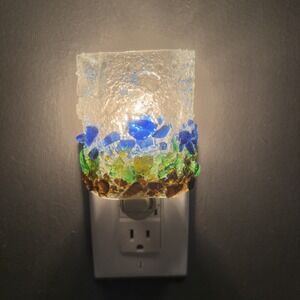 Recycled Glass‎ "Horizon" Night Light by Reborn Glass